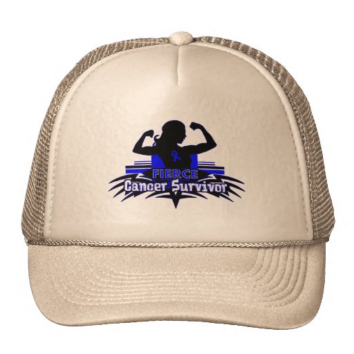 Rectal Cancer Fierce Cancer Survivor Hat