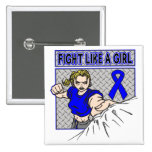 Rectal Cancer Fight Like A Girl Punch buttons