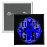 Rectal Cancer Fight Like A Girl Rock Ed. buttons