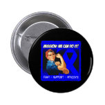 Rectal Cancer Mission We Can Do It buttons