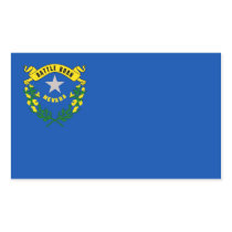 Rectangle sticker with Flag of Nevada, U.S.A. stickers