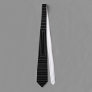 Rectangles Black and White Pinstripes Tie Rectangles Black and White Pinstripes Tie