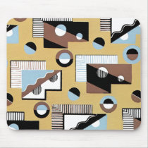 Rectangles Circles and Lines Mousepads
