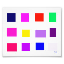 Rectangles Photo Print