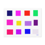 Rectangles postcards