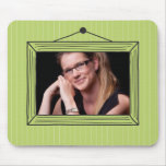 Rectangular handdrawn picture frame mousepad