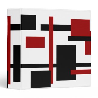 Rectangular Pattern 33 3 Ring Binder