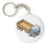 Rectangular truck key chains