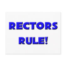 Rectors Rule! postcards by professions Rectors Rule! postcards