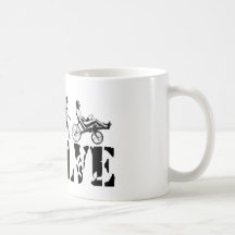 Recumbent Bicycle Evolution Fun Sports Art Mug