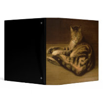 Recumbent Cat, 1898 Binder