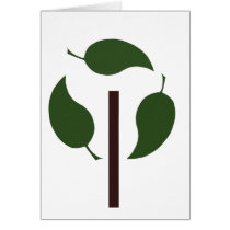 recyc tree with 3 large leaves cards by trish1968 recyc tree with 3 large leaves cards