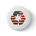 Recycle America Button by TotallyRandom Recycle America Button