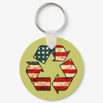 Recycle America keychains by TotallyRandom Recycle America keychains