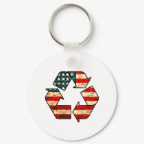 Recycle America keychains by TotallyRandom Recycle America keychains