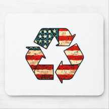 Recycle America Mouse Pads