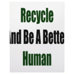 Recycle And Be A Better Human Customized Letterhead