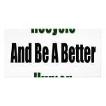 Recycle And Be A Better Human Personalized Photo Card