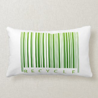 recycle barcode graphic.png pillow