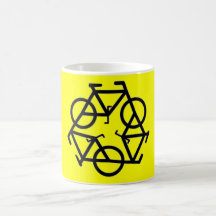 Recycle Bicycle Logo Symbol Mug