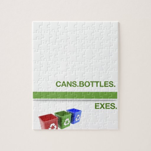 Recycling Puzzles Recycling Jigsaw Puzzles Zazzle