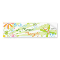 Recycle BUMPER STICKER