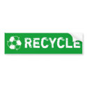 Recycle bumper sticker bumper stickers by BubblePopElectric Recycle bumper sticker bumper stickers