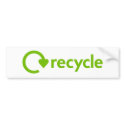 Recycle Bumper Sticker bumper stickers by Livepaths Recycle Bumper Sticker bumper stickers