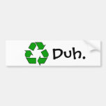 recycle bumper stickers