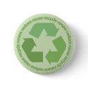 Recycle Button by teeboutique Recycle Button
