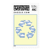 Recycle Clouds Stamps