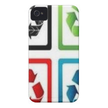 Recycle design iPhone 4 case