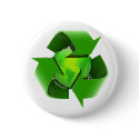 Recycle Earth-Go Green-Save the Earth buttons by OutDoorWorld Recycle Earth-Go Green-Save the Earth buttons