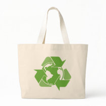 Recycle Earth Green bags
