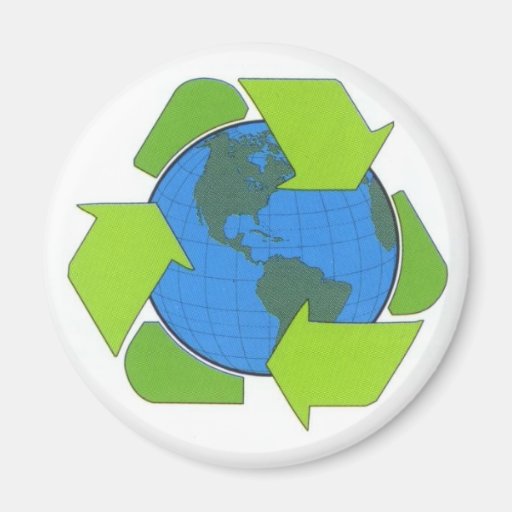 recycle earth refrigerator Zazzle