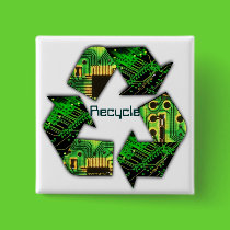 Recycle Electronics Button