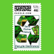 Recycle Electronics Postage - Customized postage