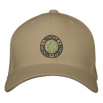 Recycle embroidered hats by ktreadwe Recycle embroidered hats