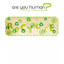Recycle - Environmental captcha shirt by benyaminshoham Recycle - Environmental captcha shirt
