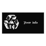 Recycle Eye Personalized Photo Card