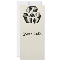 Recycle Eye rack cards