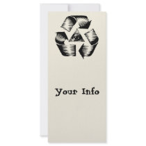 Recycle Eye rack cards by kbilltv Recycle Eye rack cards