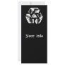 Recycle Eye Rack Card