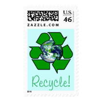 Recycle for Planet Earth Stamps
