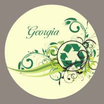 Recycle Georgia stickers