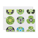 recycle go green custom invitations