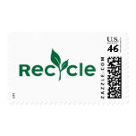 Recycle - go green stamps