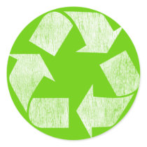 Recycle - Go Green Sticker