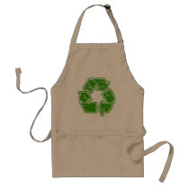 Recycle Graphic Vintage aprons by koncepts Recycle Graphic Vintage aprons