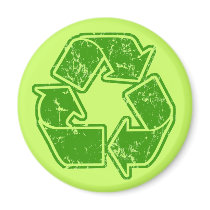 Recycle Graphic Vintage magnets